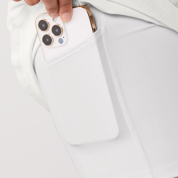 ATHLETA TREKKIE SKORT WHITE - Picture 3 of 5